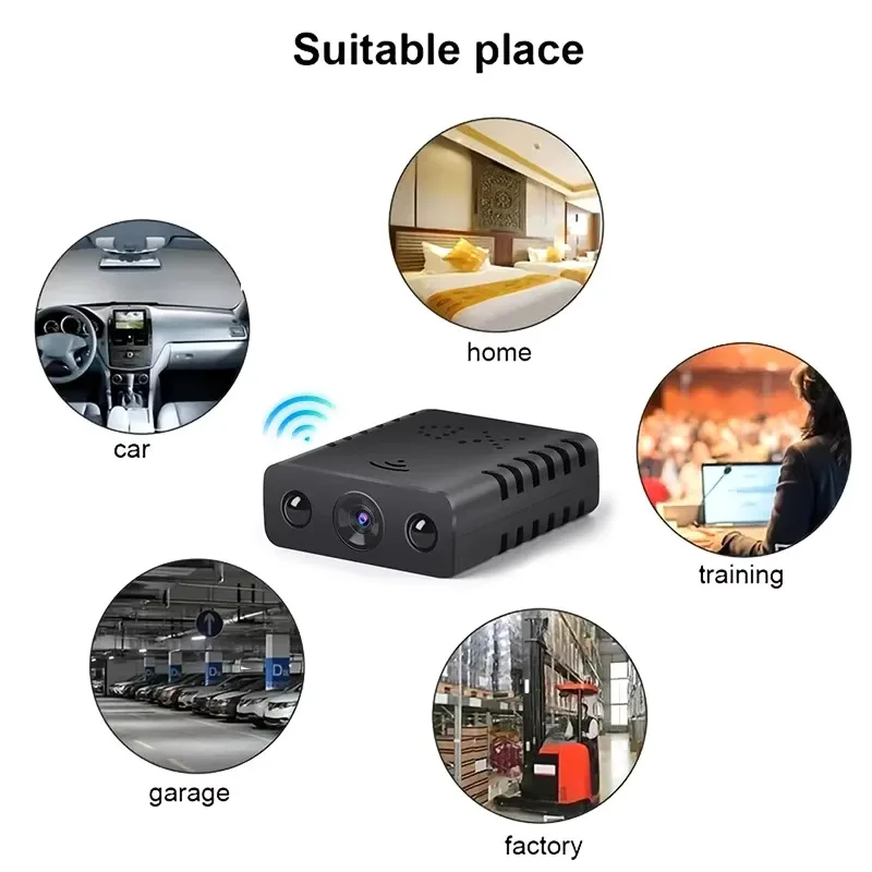 Mini Camera XD 1080P WiFi - Night Vision, Sport Cam, Remote Security – My Smart Life Thumbnail 4