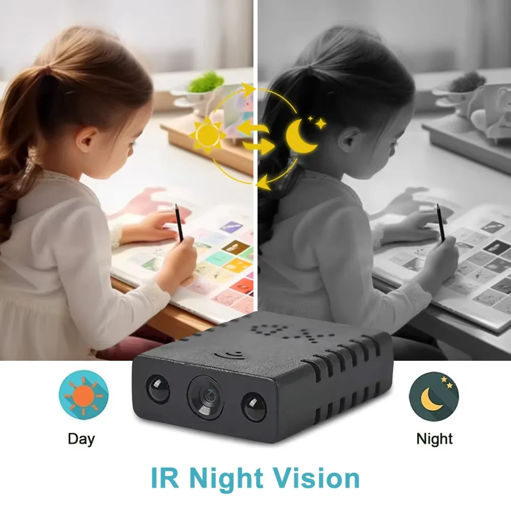 Mini Camera XD 1080P WiFi - Night Vision, Sport Cam, Remote Security – My Smart Life Thumbnail 3