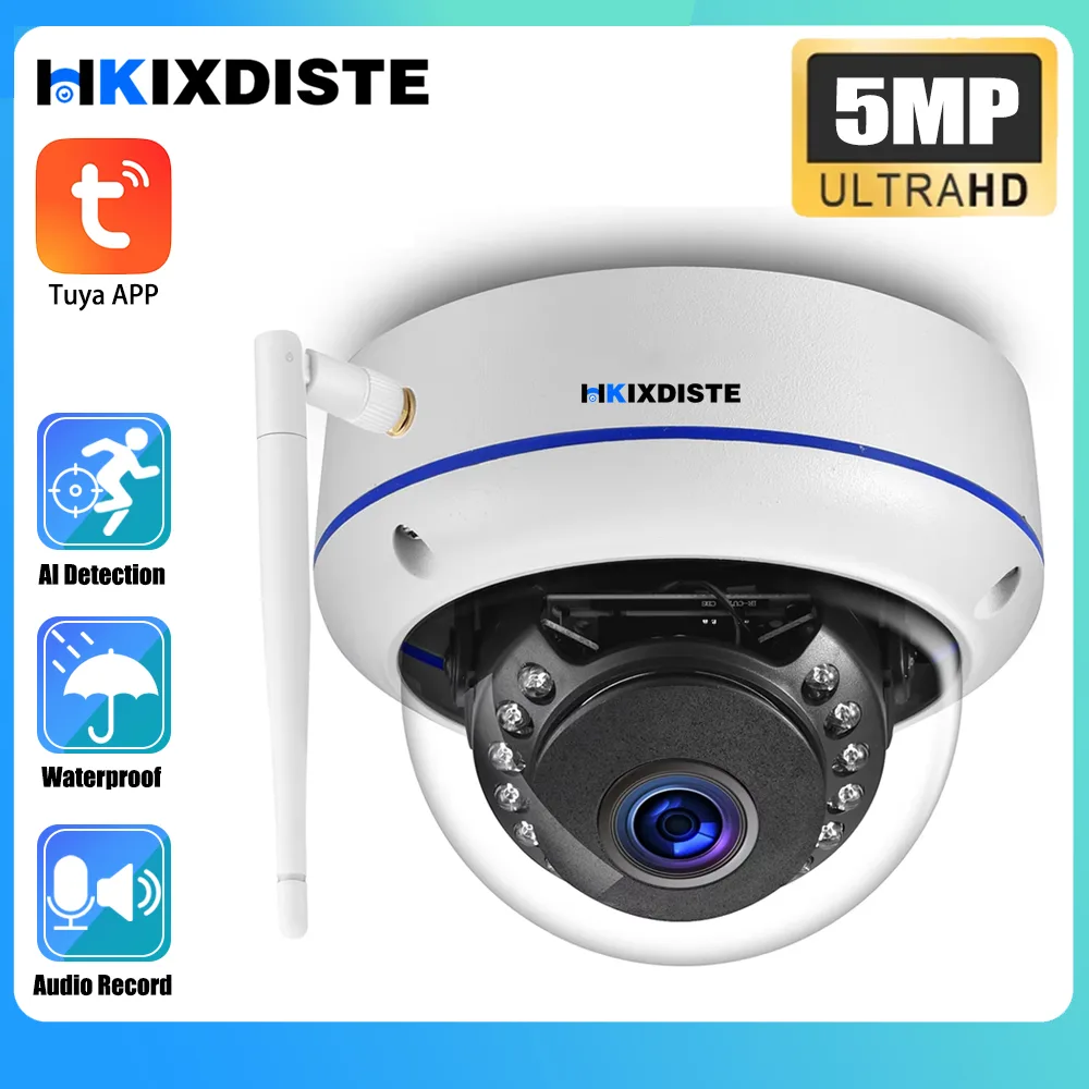 5MP Fisheye WiFi Camera 150° Wide Angle IR Night Vision Main Slide 2