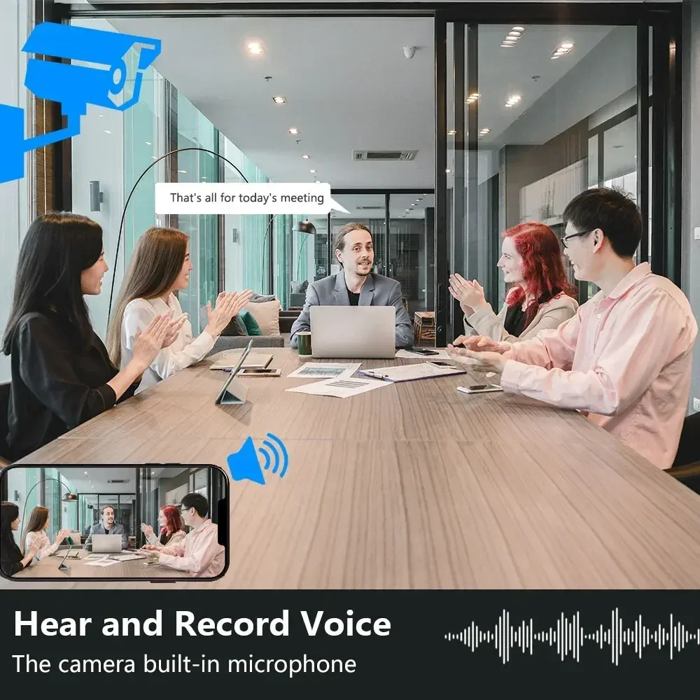 5MP Fisheye WiFi Camera 150° Wide Angle IR Night Vision Main Slide 3