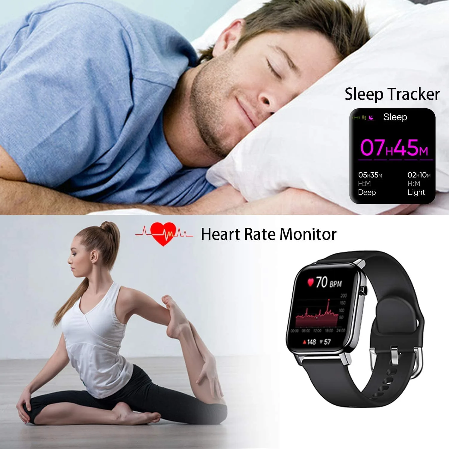 Smart Watch for Android and iOS – Stay Active and Connected – 5 ATM Waterproof & Multiple Watch Interface – My Smart Life Main Slide 5