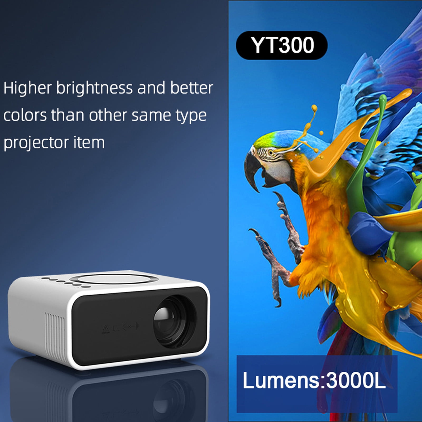 Portable Projector – High-Definition Image Quality, Multiple Device Compatibility – My Smart Life