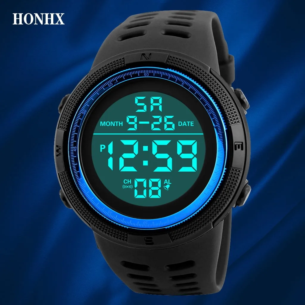 Mens Digital LED Watch – Sporty Dial, Luminous Display, Shock Resistant – My Smart Life Main Slide 5