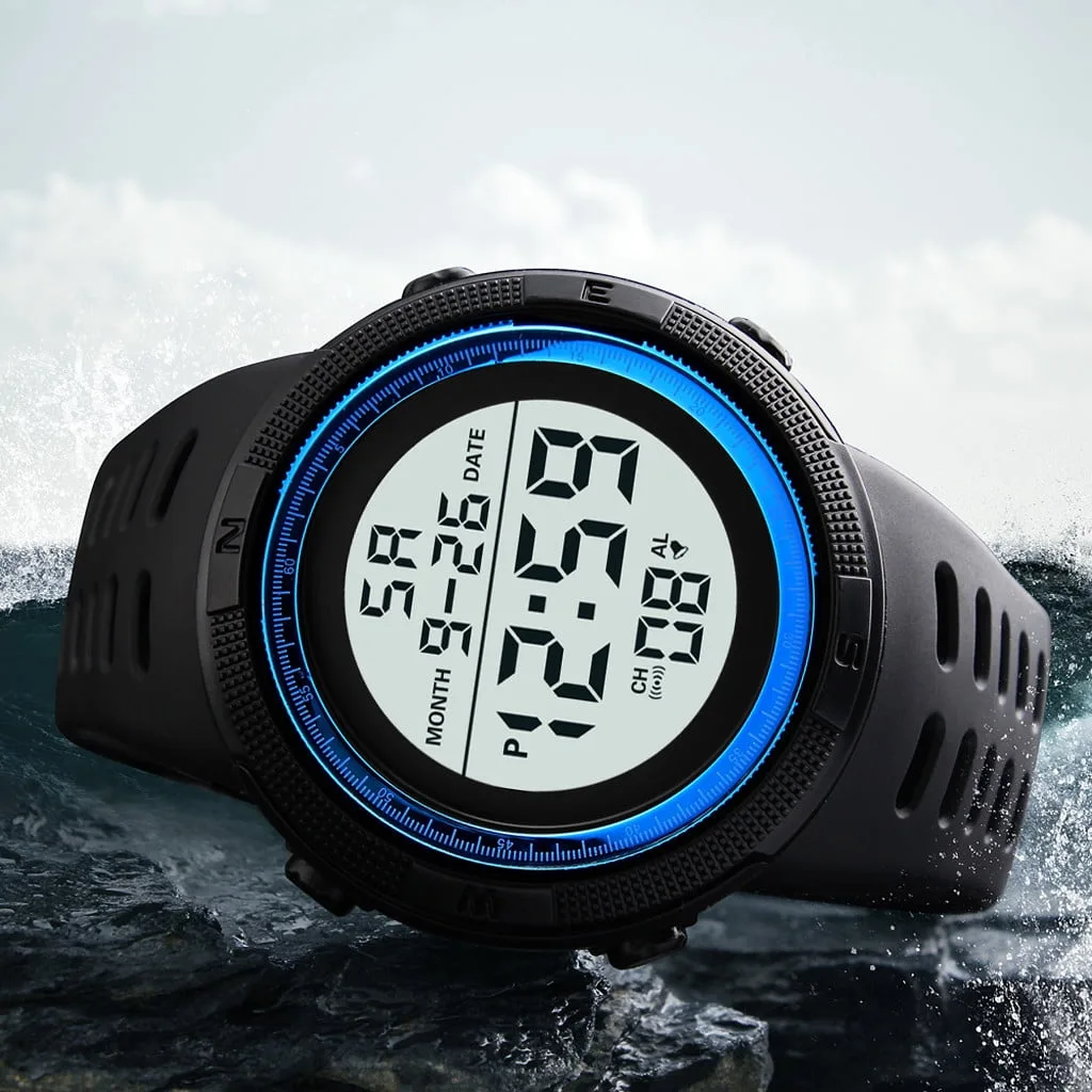 Mens Digital LED Watch – Sporty Dial, Luminous Display, Shock Resistant – My Smart Life Main Slide 6