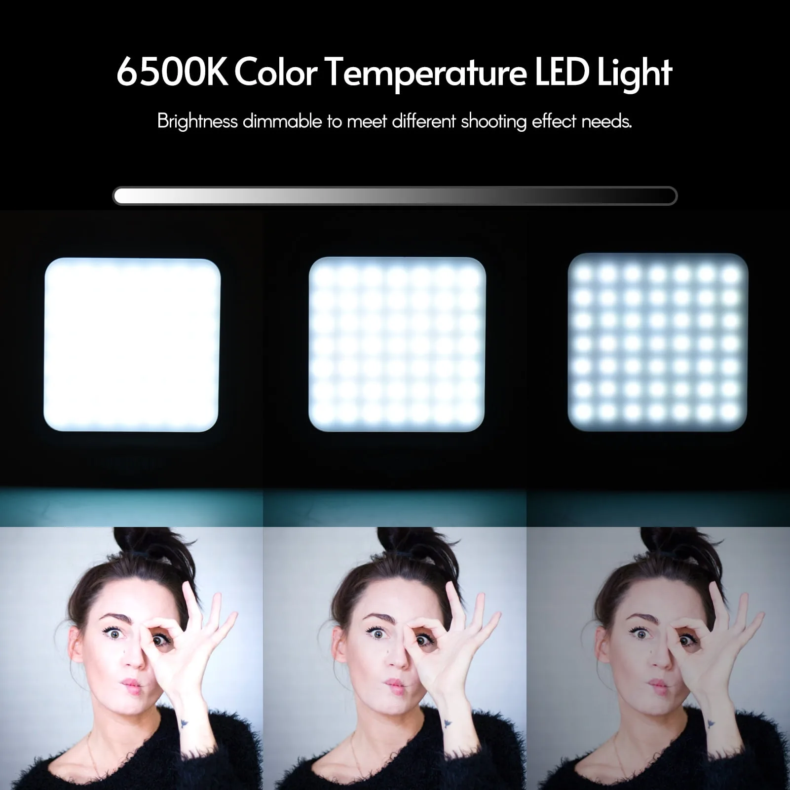 Vlog Video Kit with Table Tripod – Illuminate your shots with 49pcs LED light & 6500K Color Temperature – My Smart Life Main Slide 2