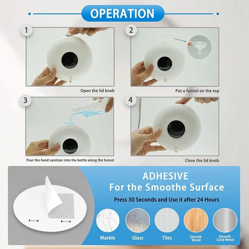 Touchless Automatic Soap Dispenser 280ml for Hands-Free Hygiene – My Smart Life Thumbnail 4