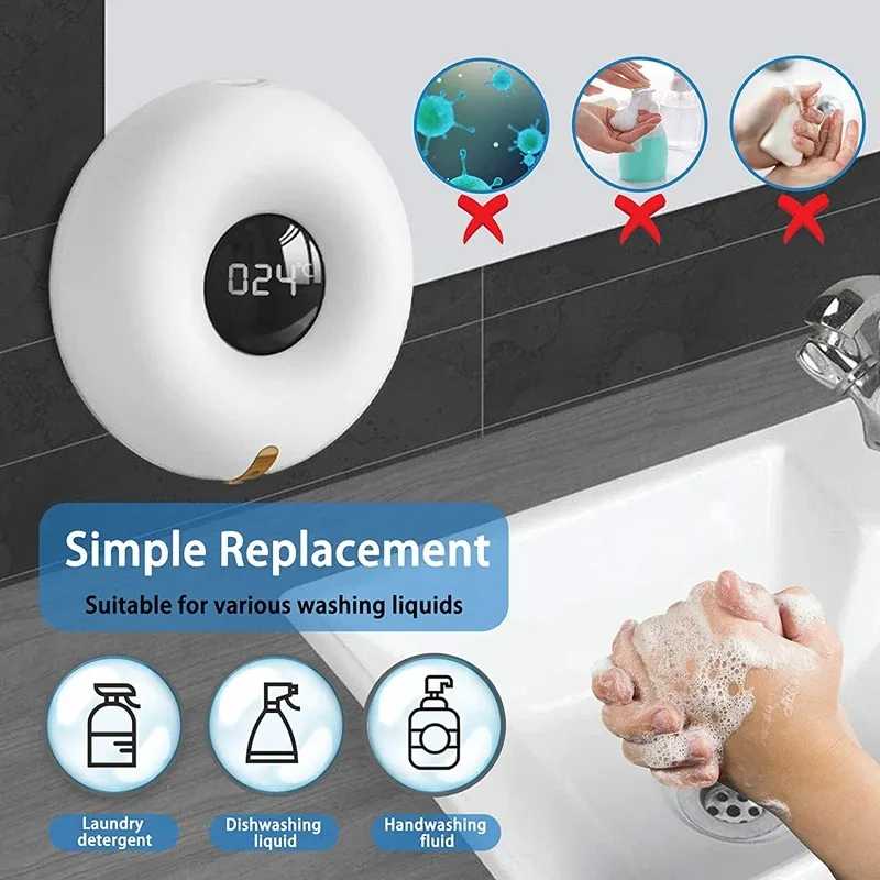 Touchless Automatic Soap Dispenser 280ml for Hands-Free Hygiene – My Smart Life Thumbnail 2