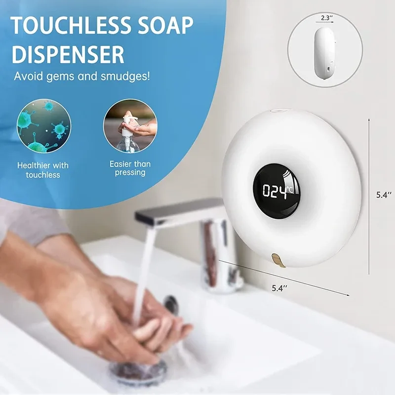 Touchless Automatic Soap Dispenser 280ml for Hands-Free Hygiene – My Smart Life Thumbnail 3