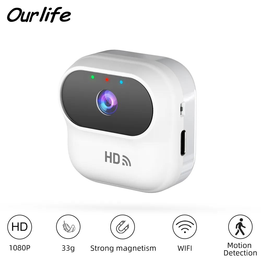 Security & Surveillance Camera with 1080P Video Quality and Motion Tracking – My Smart Life Main Slide 2