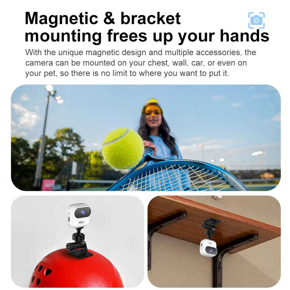 Security & Surveillance Camera with 1080P Video Quality and Motion Tracking – My Smart Life Main Slide 4