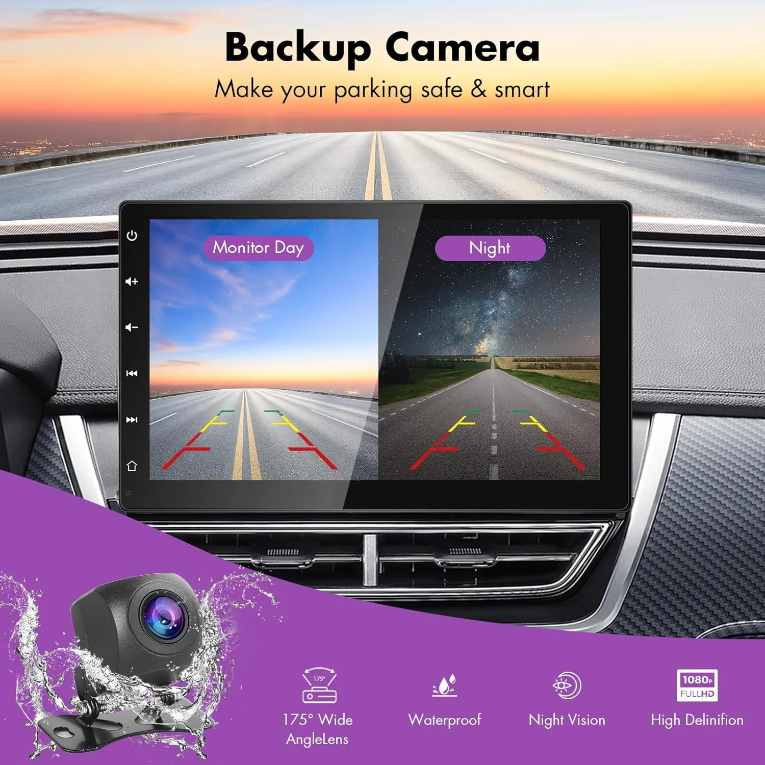 Portable Wireless CarPlay 9'' Touchscreen Dash Mount – Simple Installation & Voice Control – My Smart Life Main Slide 6