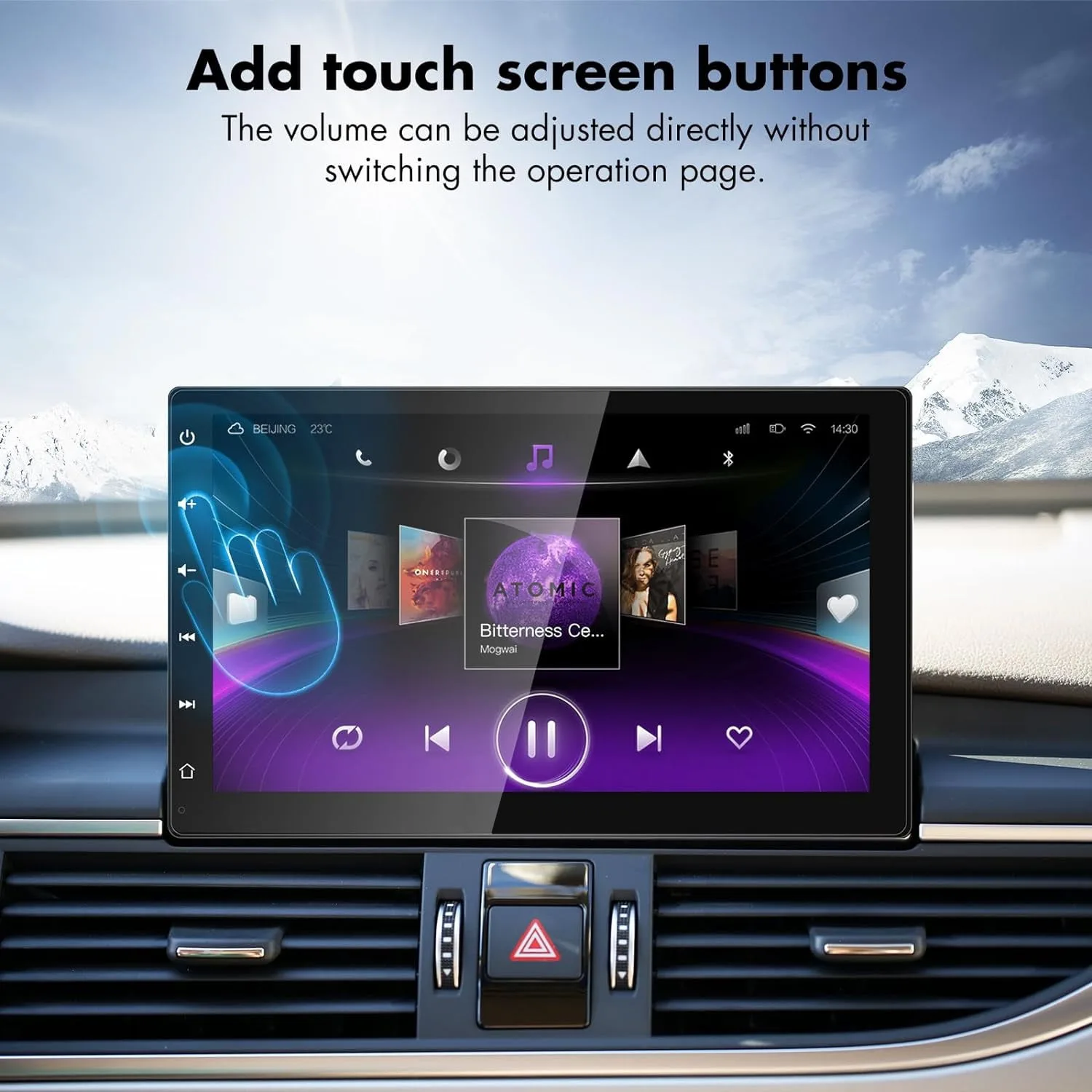 Portable Wireless CarPlay 9'' Touchscreen Dash Mount – Simple Installation & Voice Control – My Smart Life Main Slide 7
