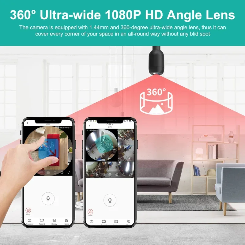 QJ700 1080P Mini WiFi Camera with Flexible Lens