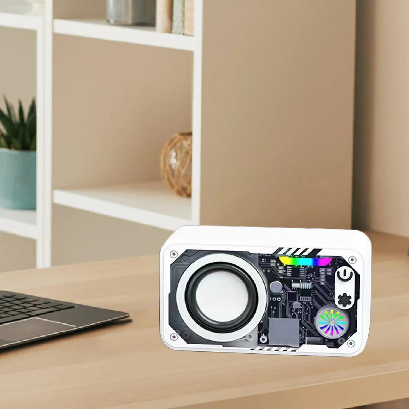 Portable Speaker – Immersive Audio & Stylish Transparent Design – My Smart Life Main Slide 7
