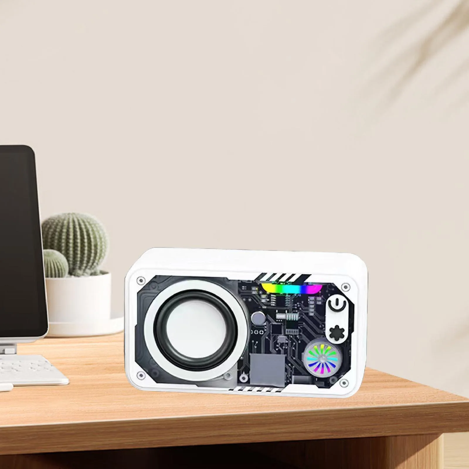 Portable Speaker – Immersive Audio & Stylish Transparent Design – My Smart Life Main Slide 8