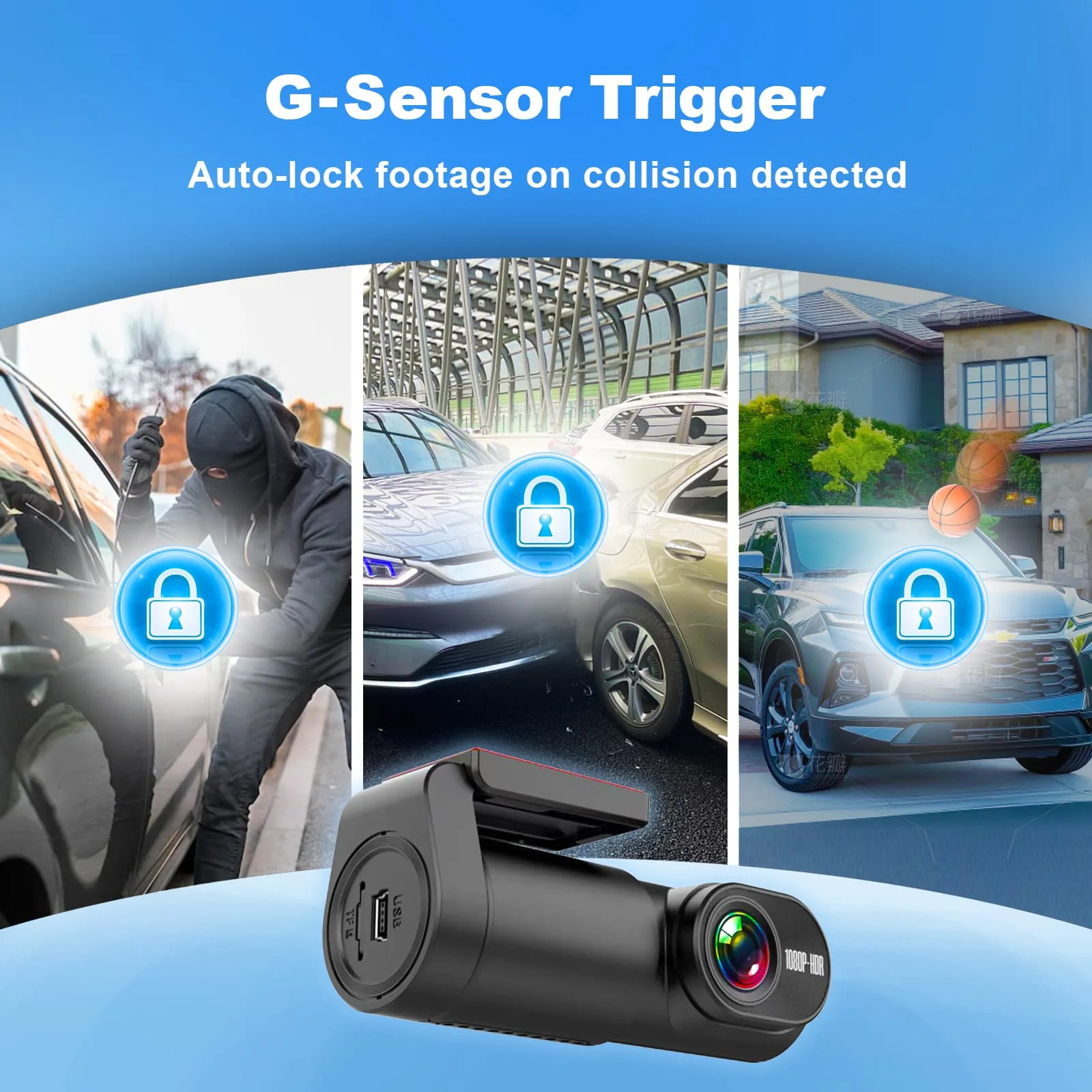1080P WiFi Dash Cam with HD Night Vision and 24H Parking Mode – My Smart Life Thumbnail 5