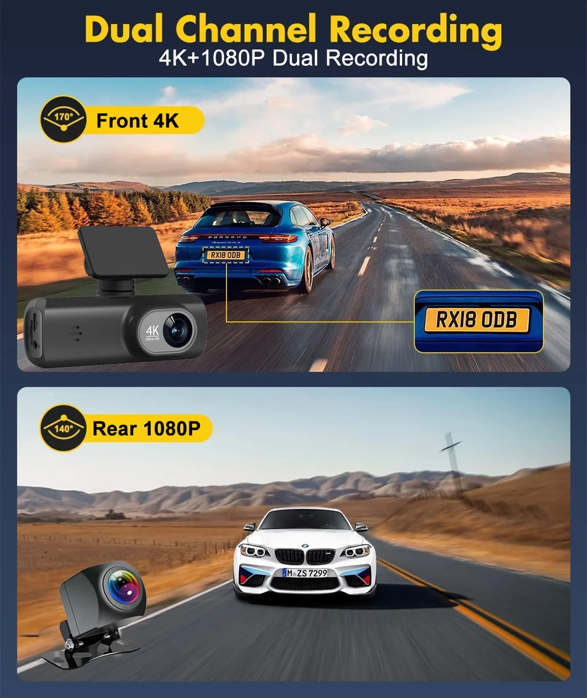 Dual-channel Dash Cam with 4K Resolution and GPS – My Smart Life Thumbnail 5