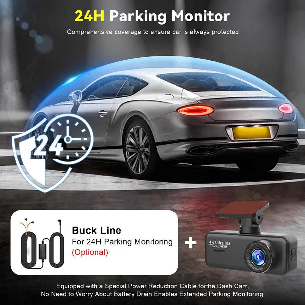 Dash Cam Car DVR Recorder with 4K Ultra HD Video Quality and 170° Wide Angle – My Smart Life Thumbnail 7
