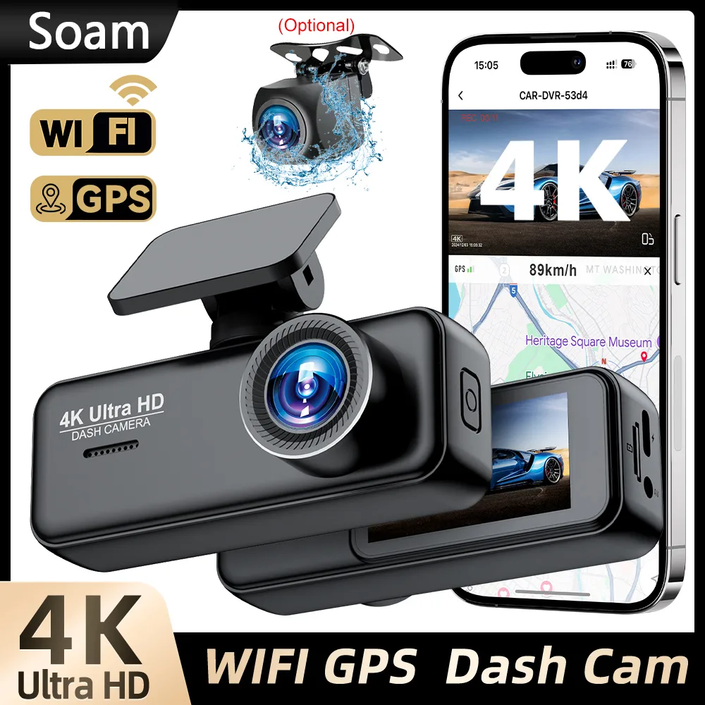 Dash Cam Car DVR Recorder with 4K Ultra HD Video Quality and 170° Wide Angle – My Smart Life Thumbnail 2