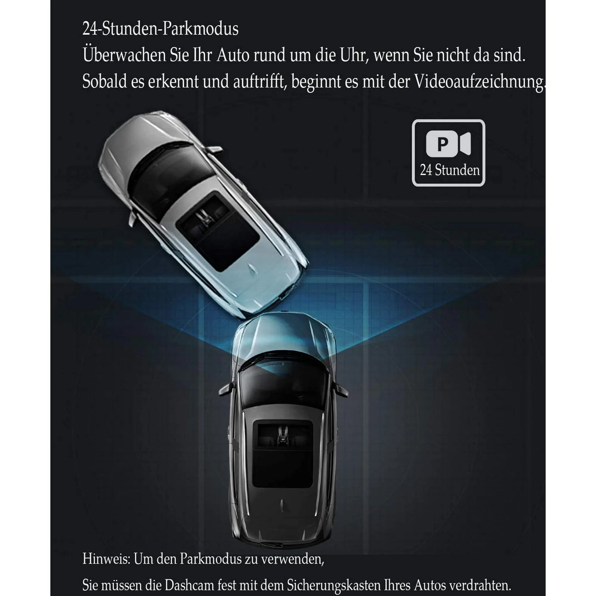 Dual Dash Cam Front and Inside 1080P – Infrared Night Vision, Parking Monitor – My Smart Life Main Slide 3