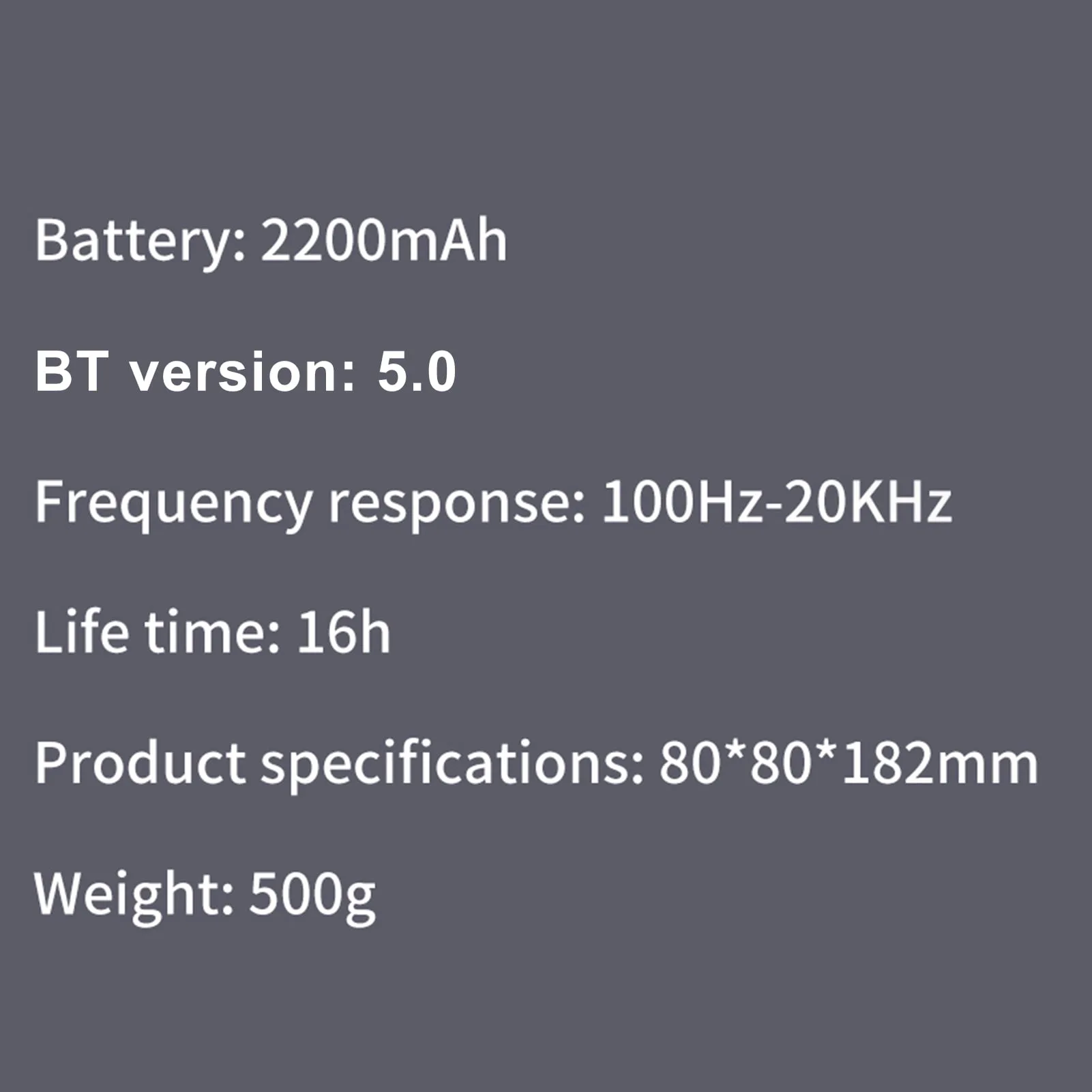 Portable Wireless Speaker with BT 5.0 – Long Playtime, Waterproof, Stereo Sound – My Smart Life Main Slide 9