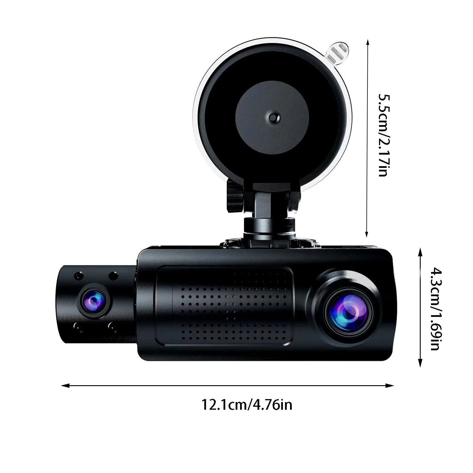 Dash Cam with WiFi 1080P HD Front & Interior Recorder – My Smart Life Main Slide 9