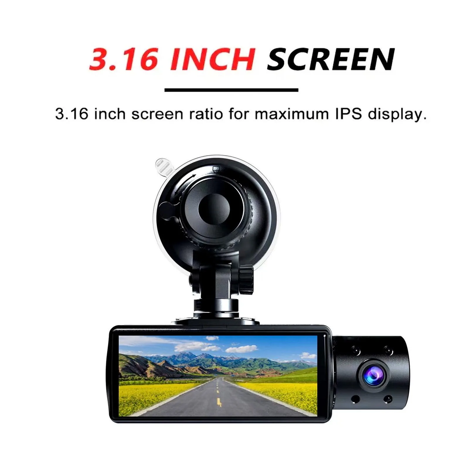 Dash Cam with WiFi 1080P HD Front & Interior Recorder – My Smart Life Main Slide 8