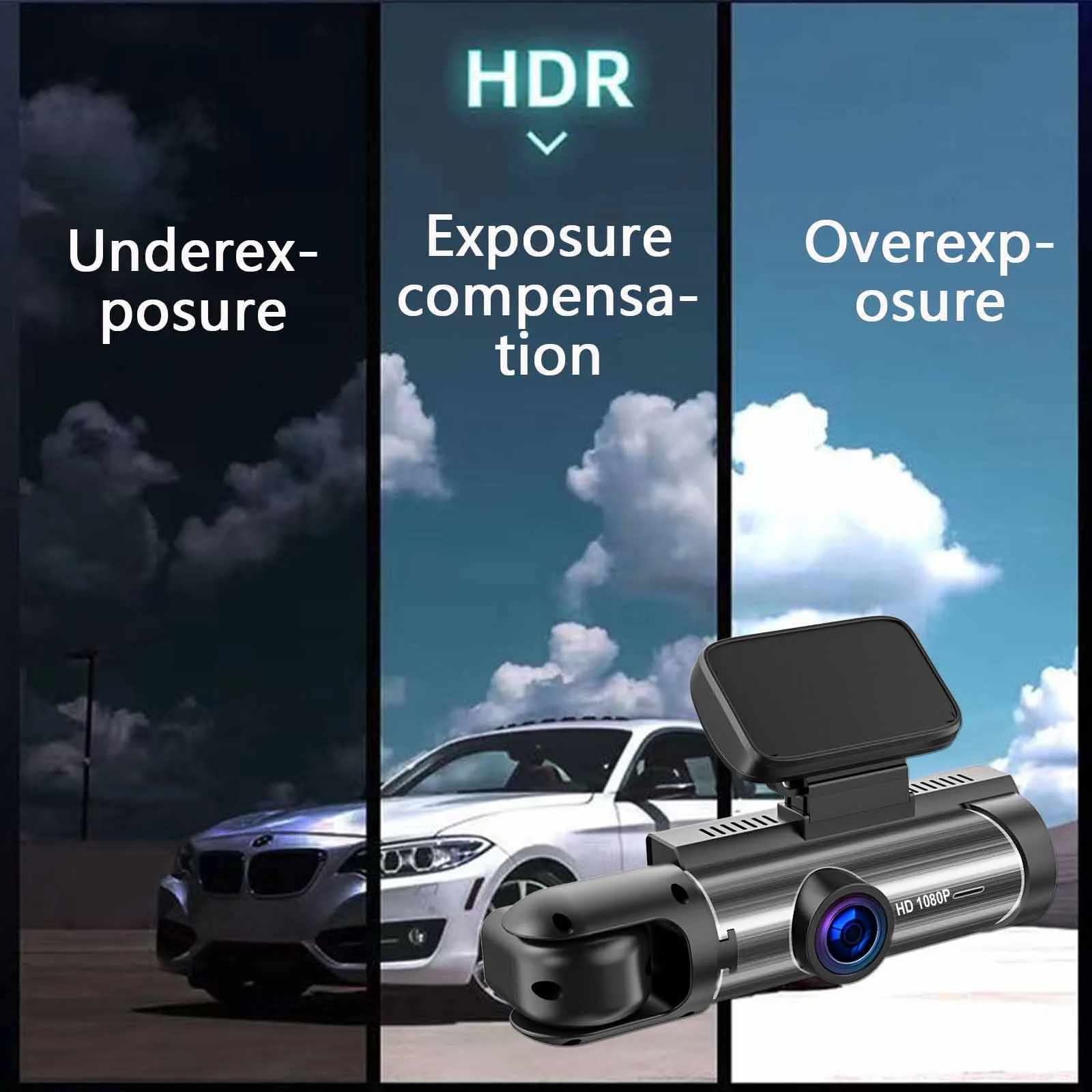 Dash Camera with IR Night Vision & 310° Wide-Angle View – My Smart Life Main Slide 6