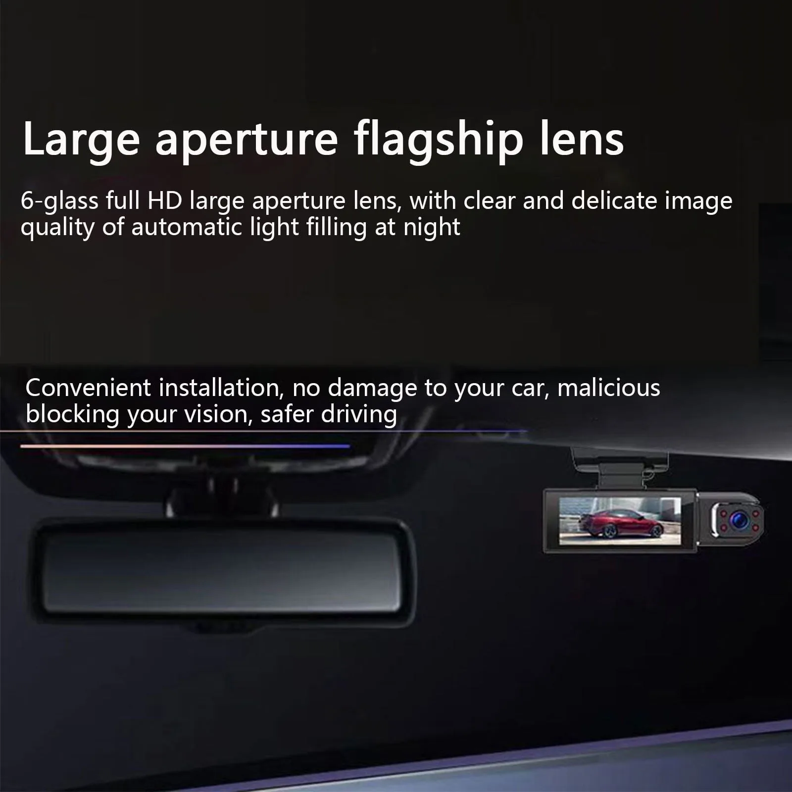 Dash Camera with IR Night Vision & 310° Wide-Angle View – My Smart Life Main Slide 7