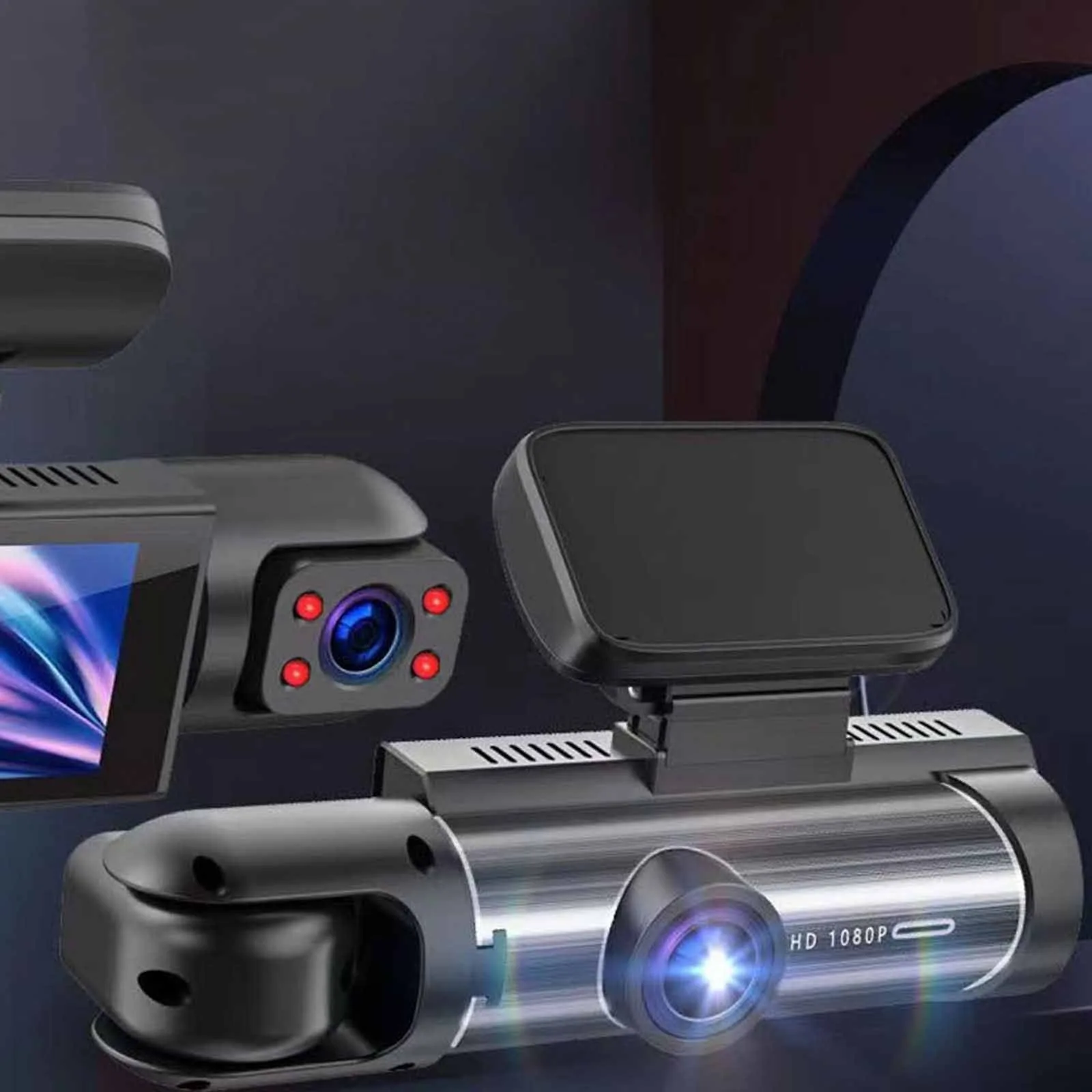 Dash Camera with IR Night Vision & 310° Wide-Angle View – My Smart Life Main Slide 3