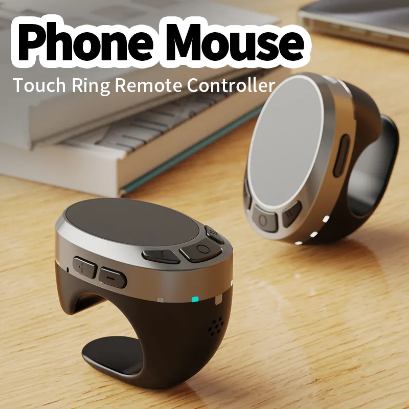 Bluetooth Scrolling Ring Remote & Wireless Page Turner