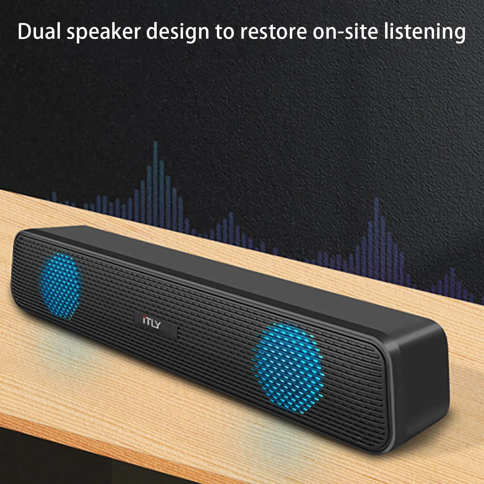 TV Speaker: Clear Dialogue, Wireless Subwoofer, Slim Design – My Smart Life Main Slide 4