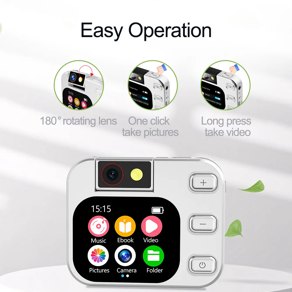 MP3 Music Player with Touch Screen – Bluetooth Connectivity, E-Book Reading, Compact Design – My Smart Life Thumbnail 6