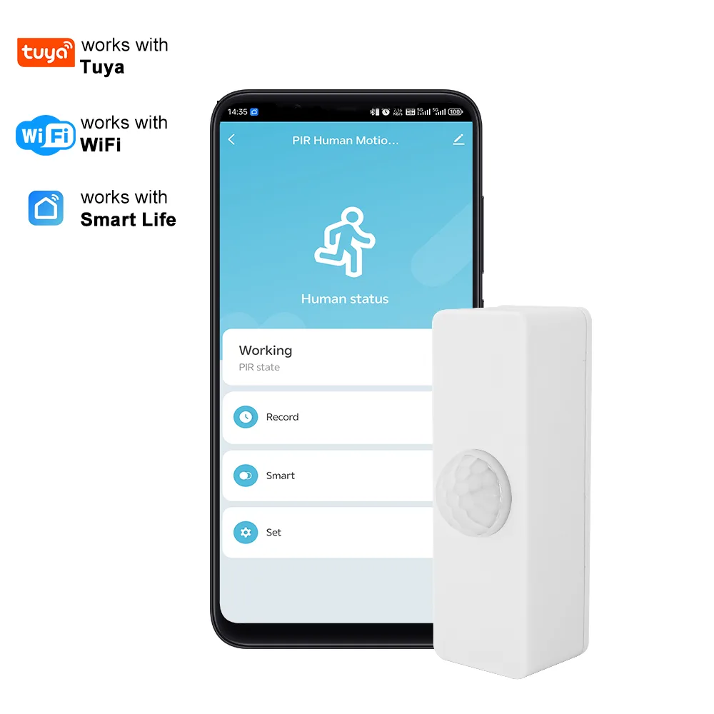 WiFi Human Presence & PIR Motion Sensor for Tuya Smart Home