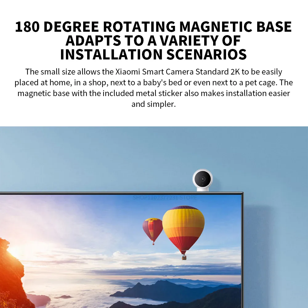 MSL 2K HD Smart IP Camera (Standard Edition) | Magnetic Base, AI Alarm & Infrared Night Vision Main Slide 5