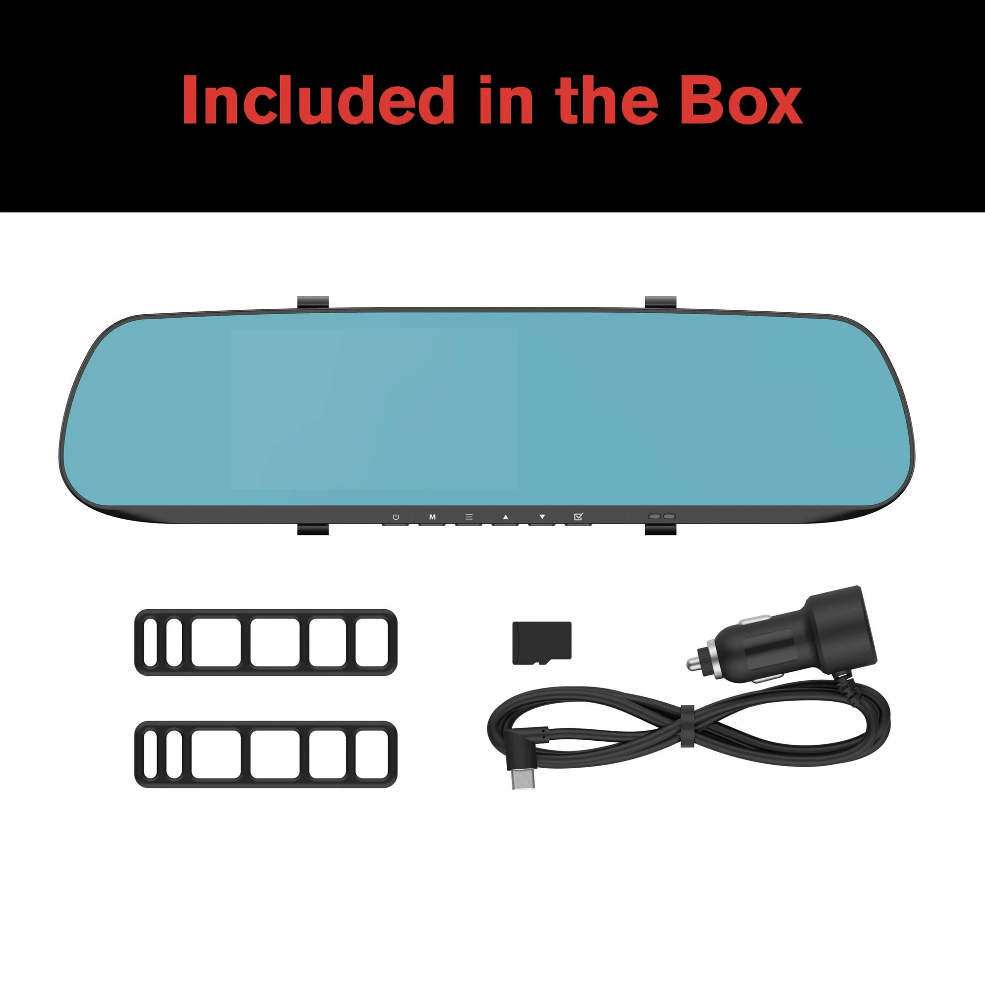 Dash Cam: Clear 1080p Video, 4.7" Rearview Monitor – My Smart Life Main Slide 9