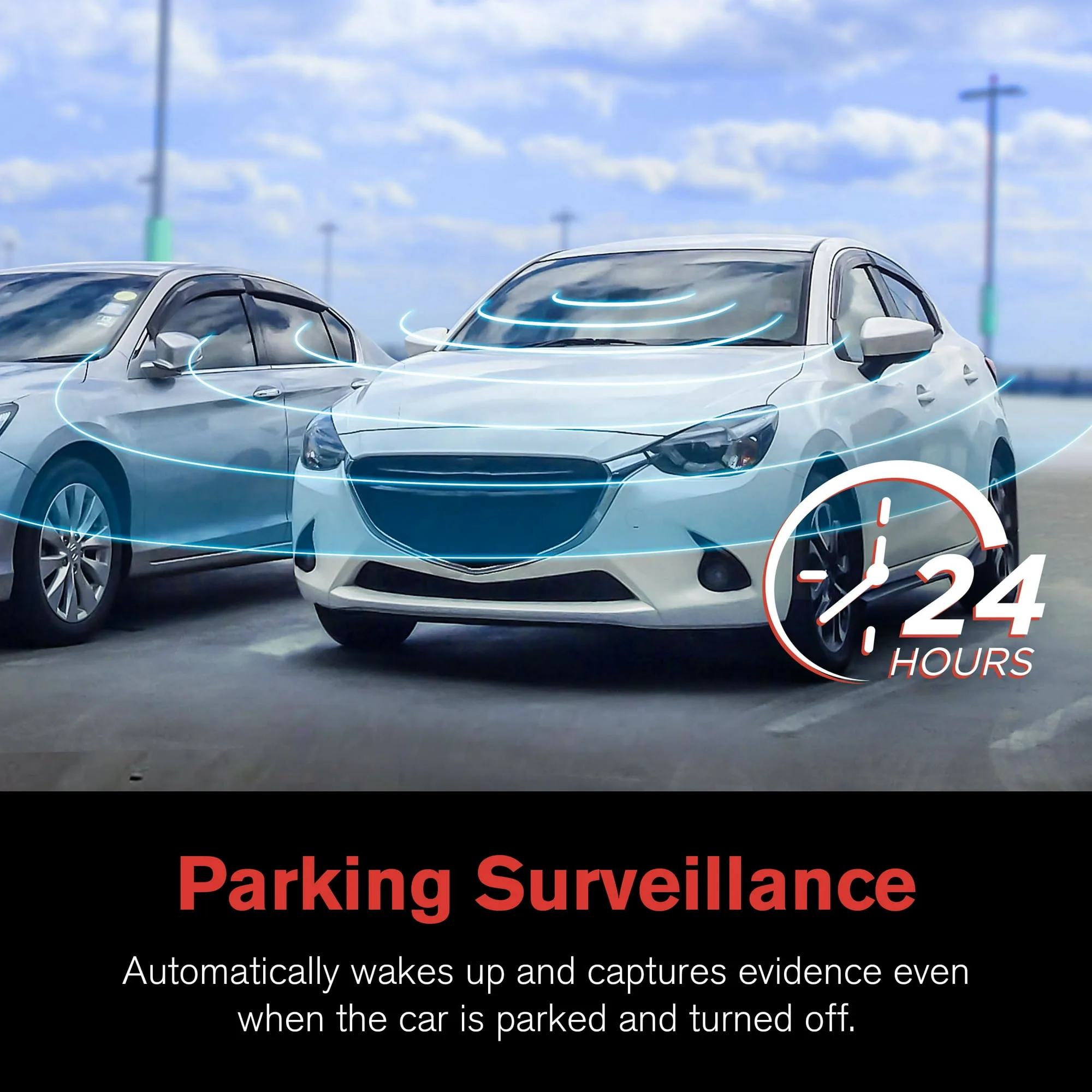 Dash Cam: Clear 1080p Video, 4.7" Rearview Monitor – My Smart Life Main Slide 6